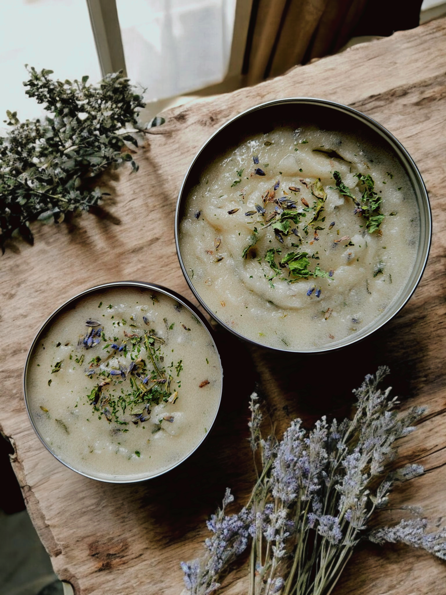 Lavender & Rosemary Herbal Body Scrub