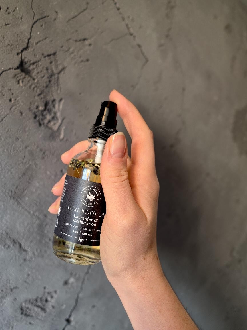 Luxe Body Oil - Lavender & Cedarwood