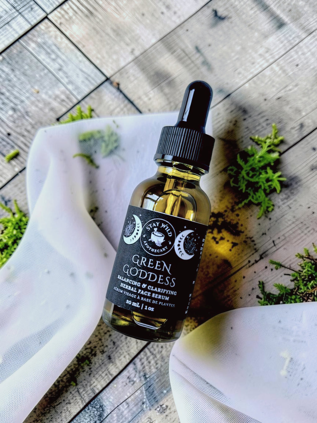 Green Goddess Clarifying Face Serum