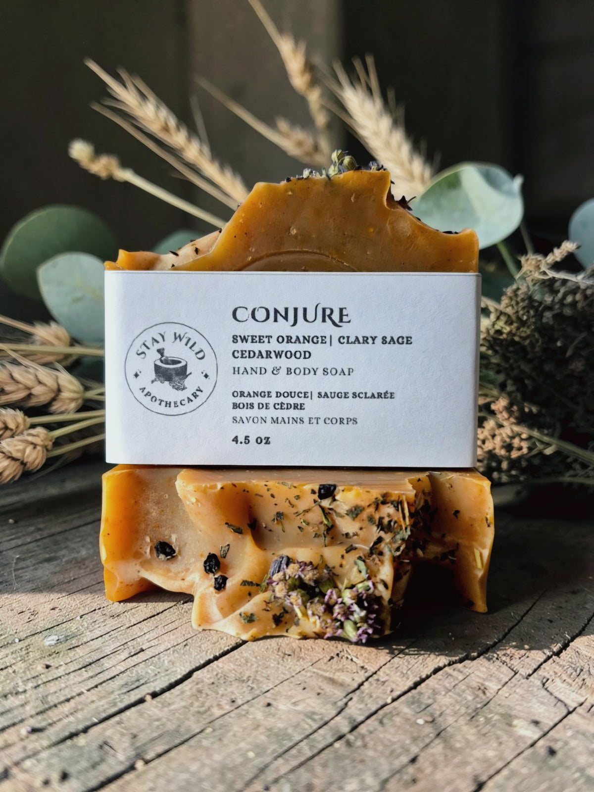 Conjure Soap Bar (orange, sage, & cedar)