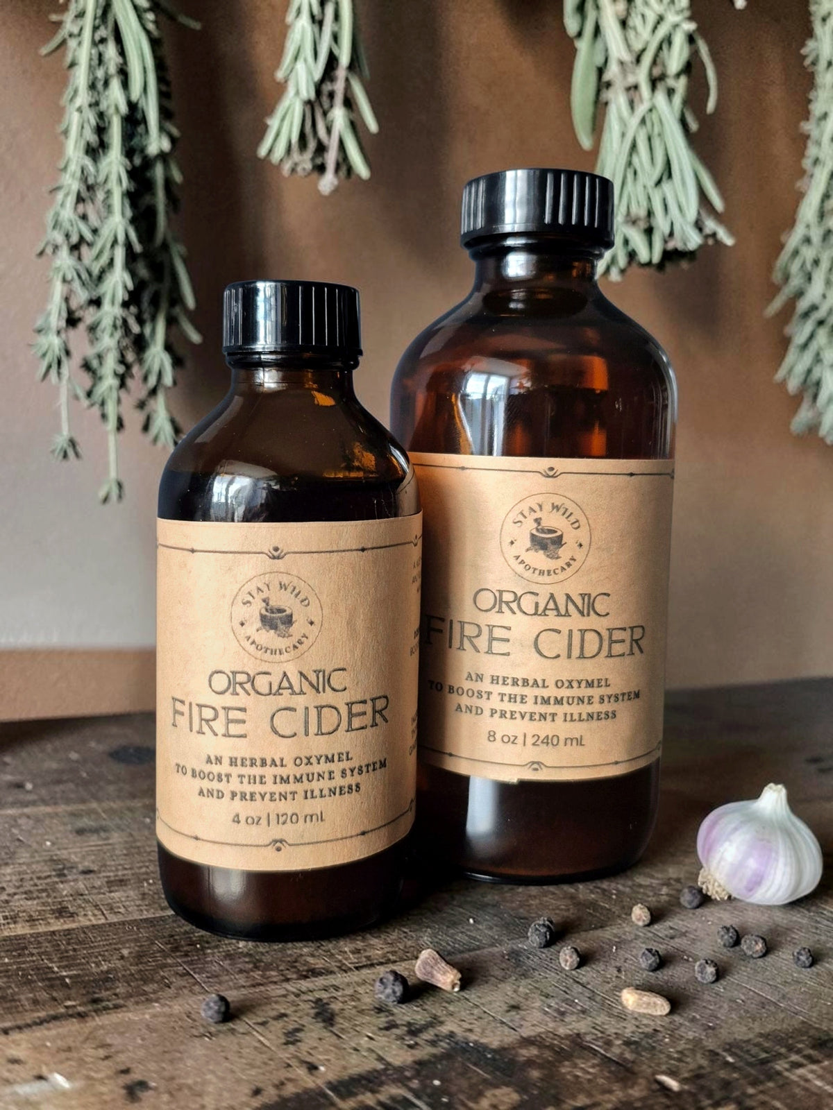 Organic Fire Cider | Immune System Support & Gut Health
