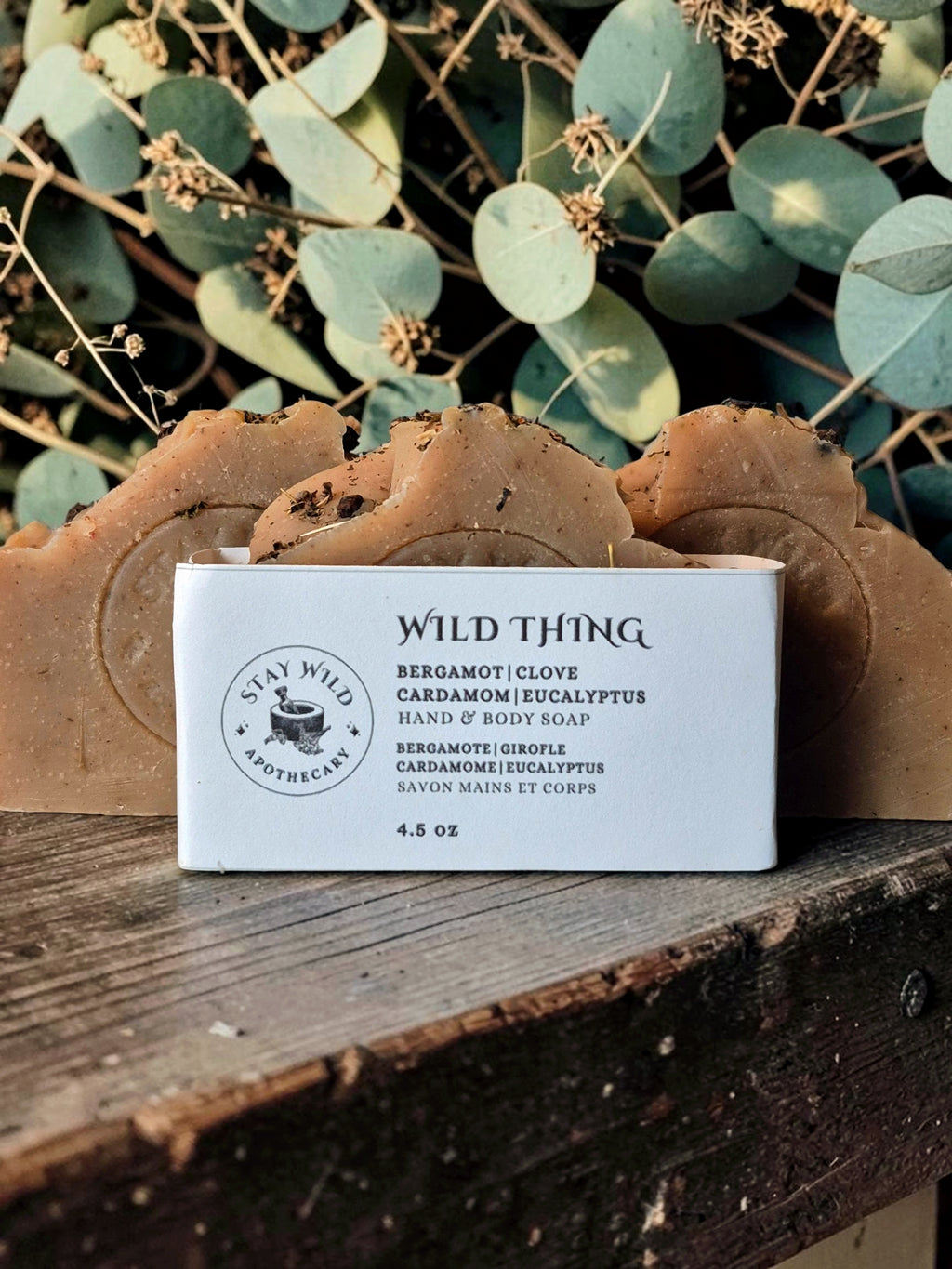 Wild Thing Soap (cardamom, bergamot & spice)