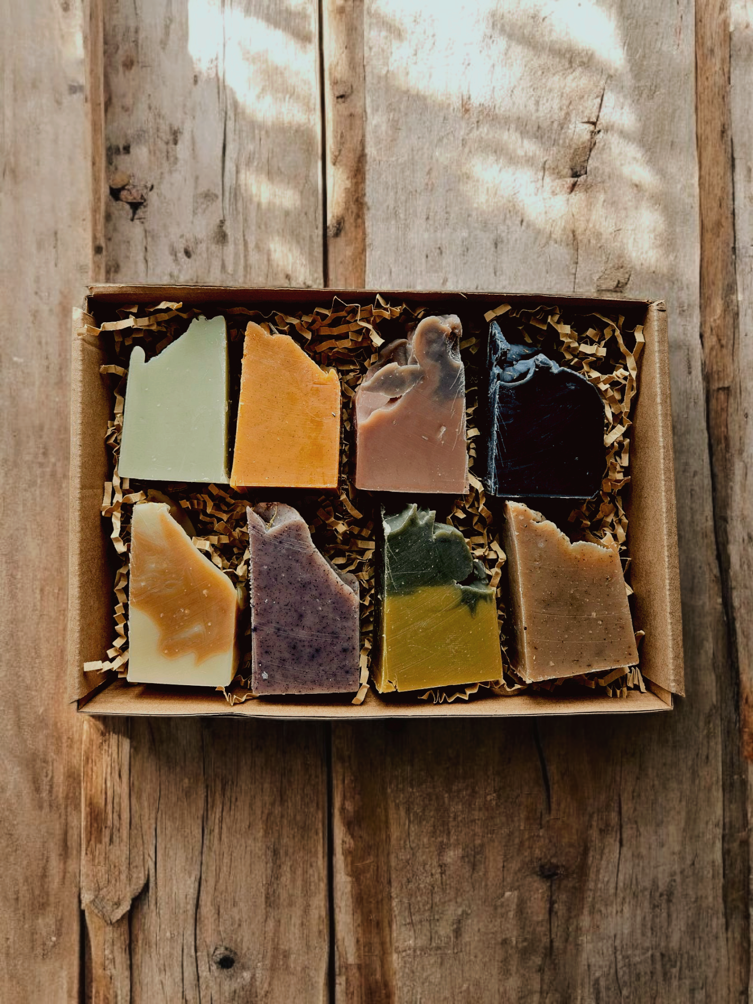 8 Half Sized Soap Bars