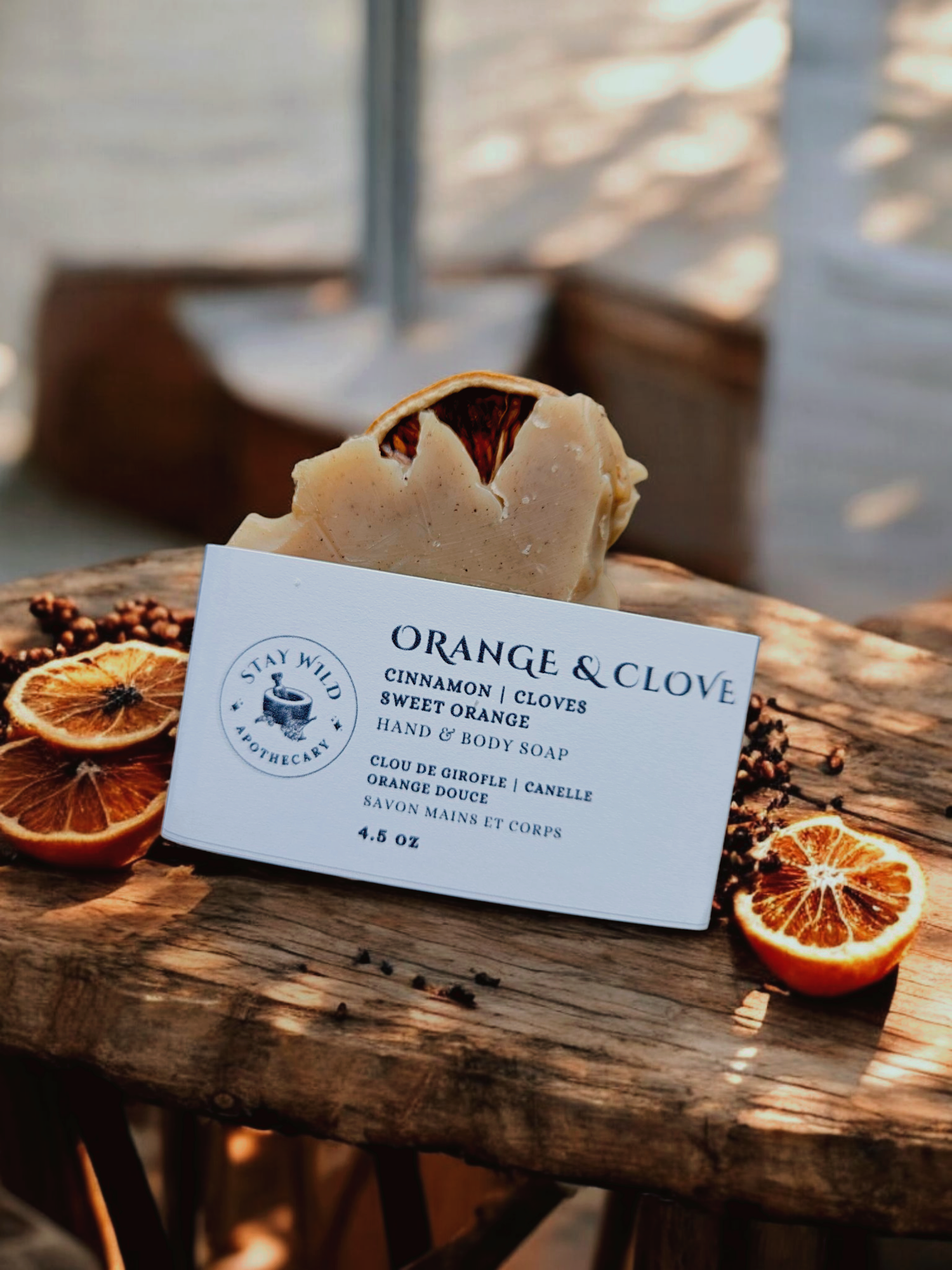 Orange Clove Soap Bar