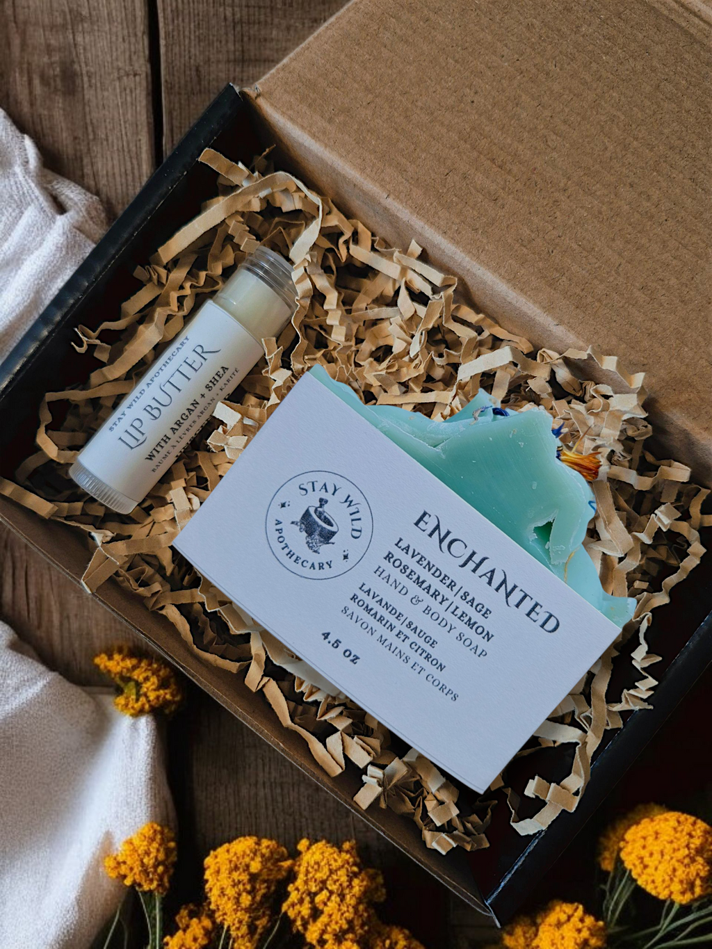 Soap + Lip Balm Gift Set