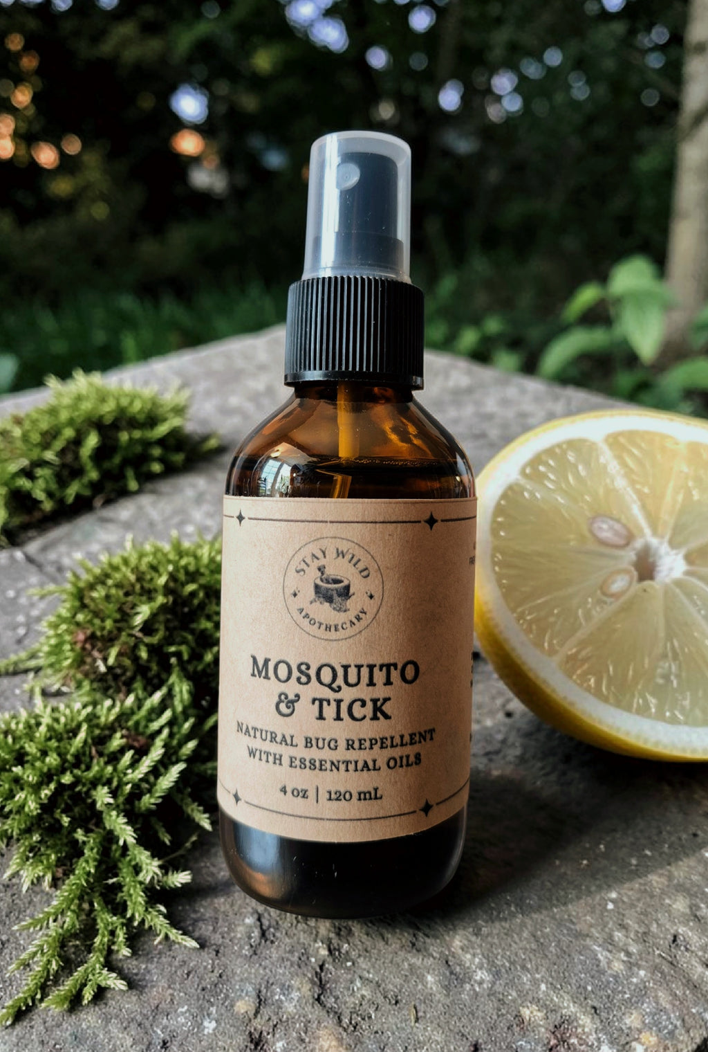 Mosquito & Tick Natural Bug Repellent