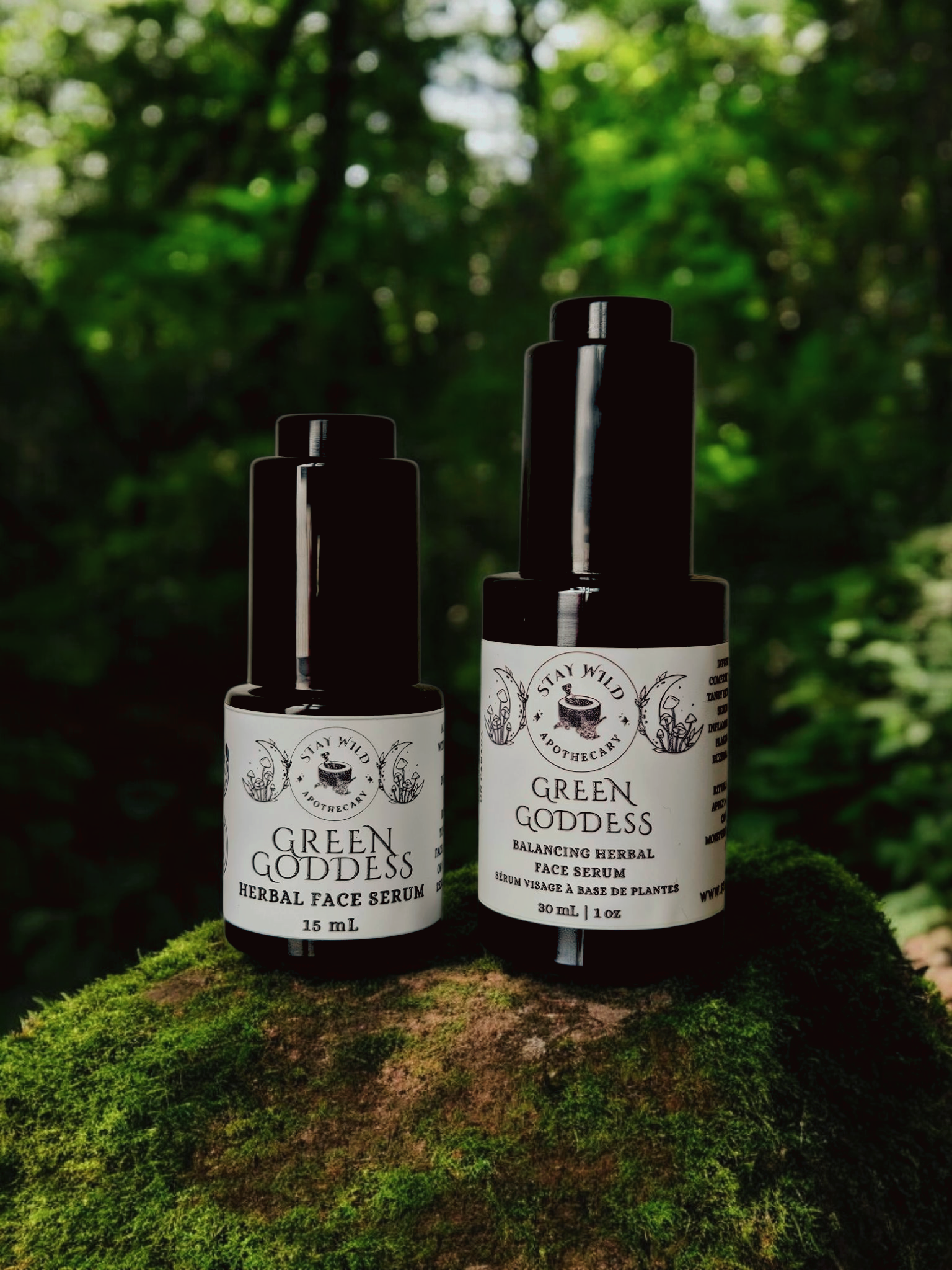 Green Goddess Herbal Face Serum