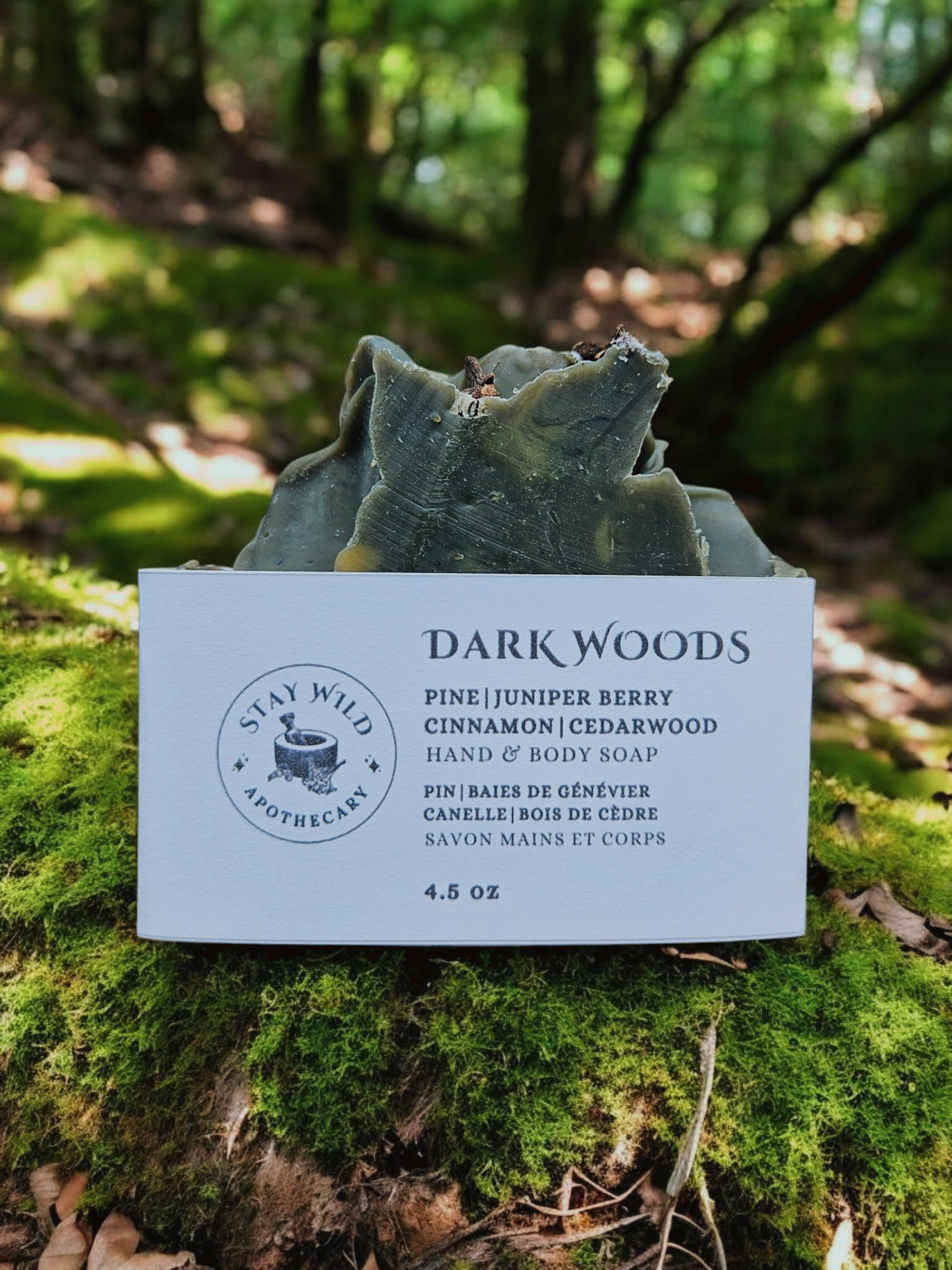Dark Woods Soap Bar
