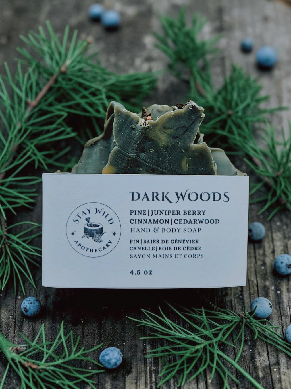 Dark Woods Soap (pine, juniper & cedar)