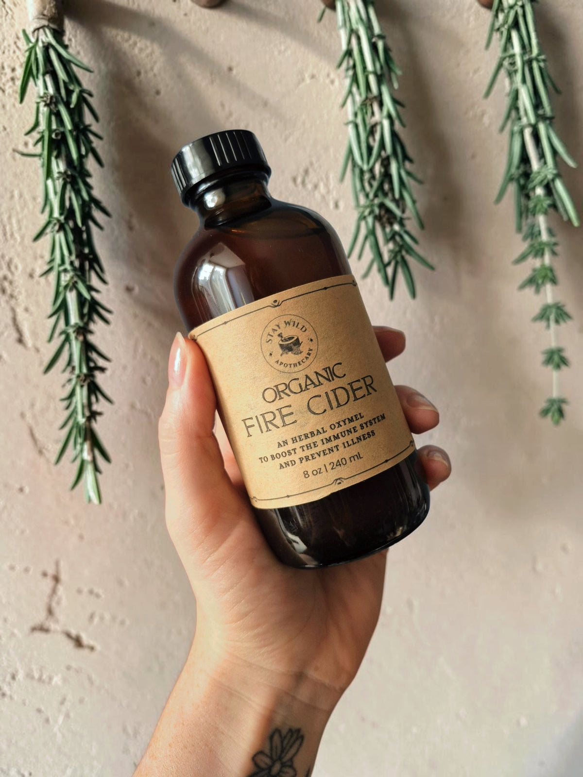 Organic Fire Cider | Immune System Support & Gut Health