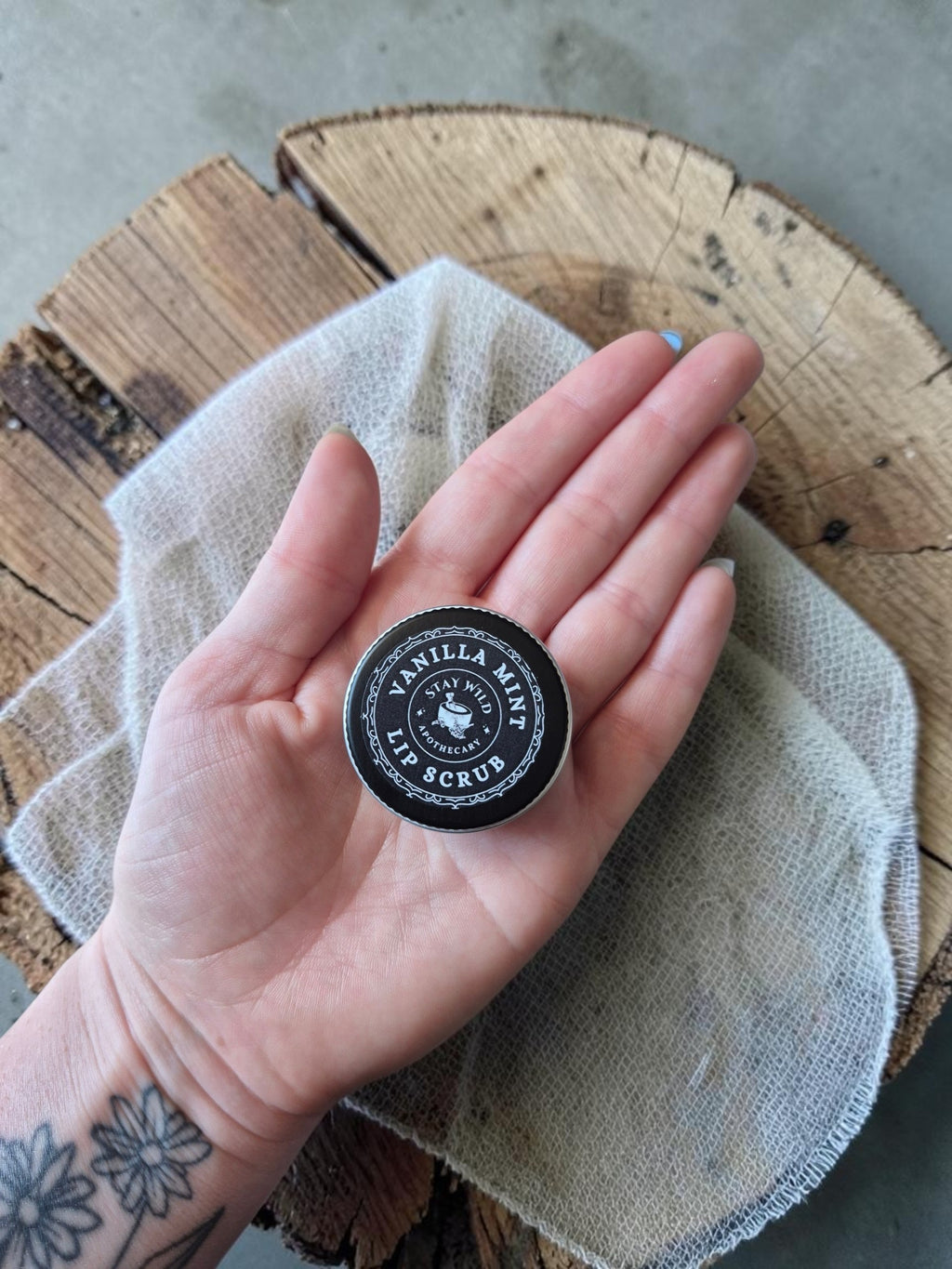 Vanilla Mint Lip Scrub