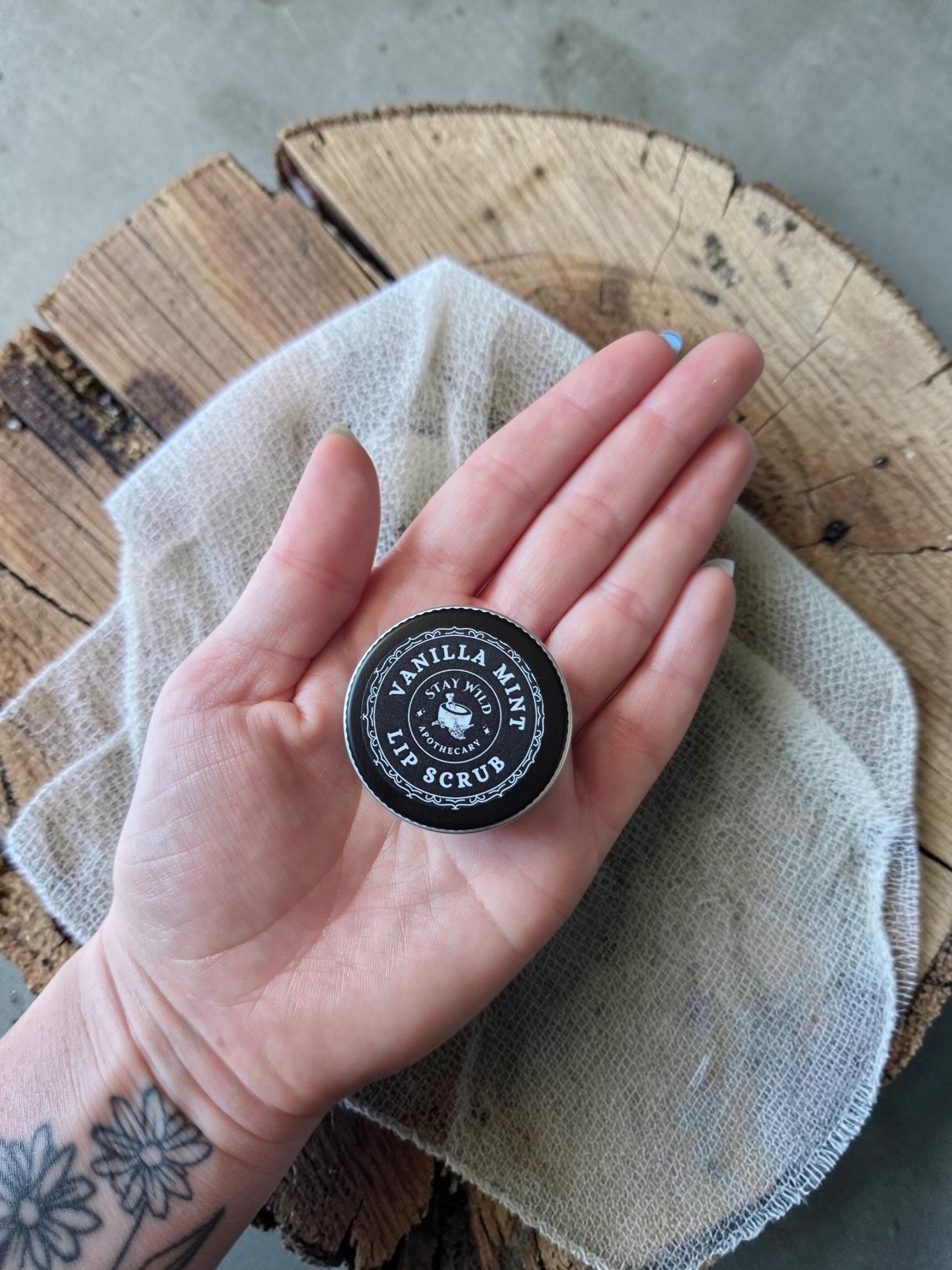 Vanilla Mint Lip Scrub