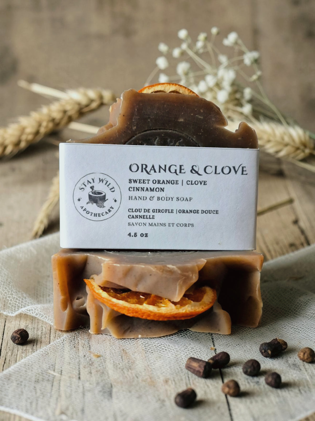 Orange & Clove Soap Bar