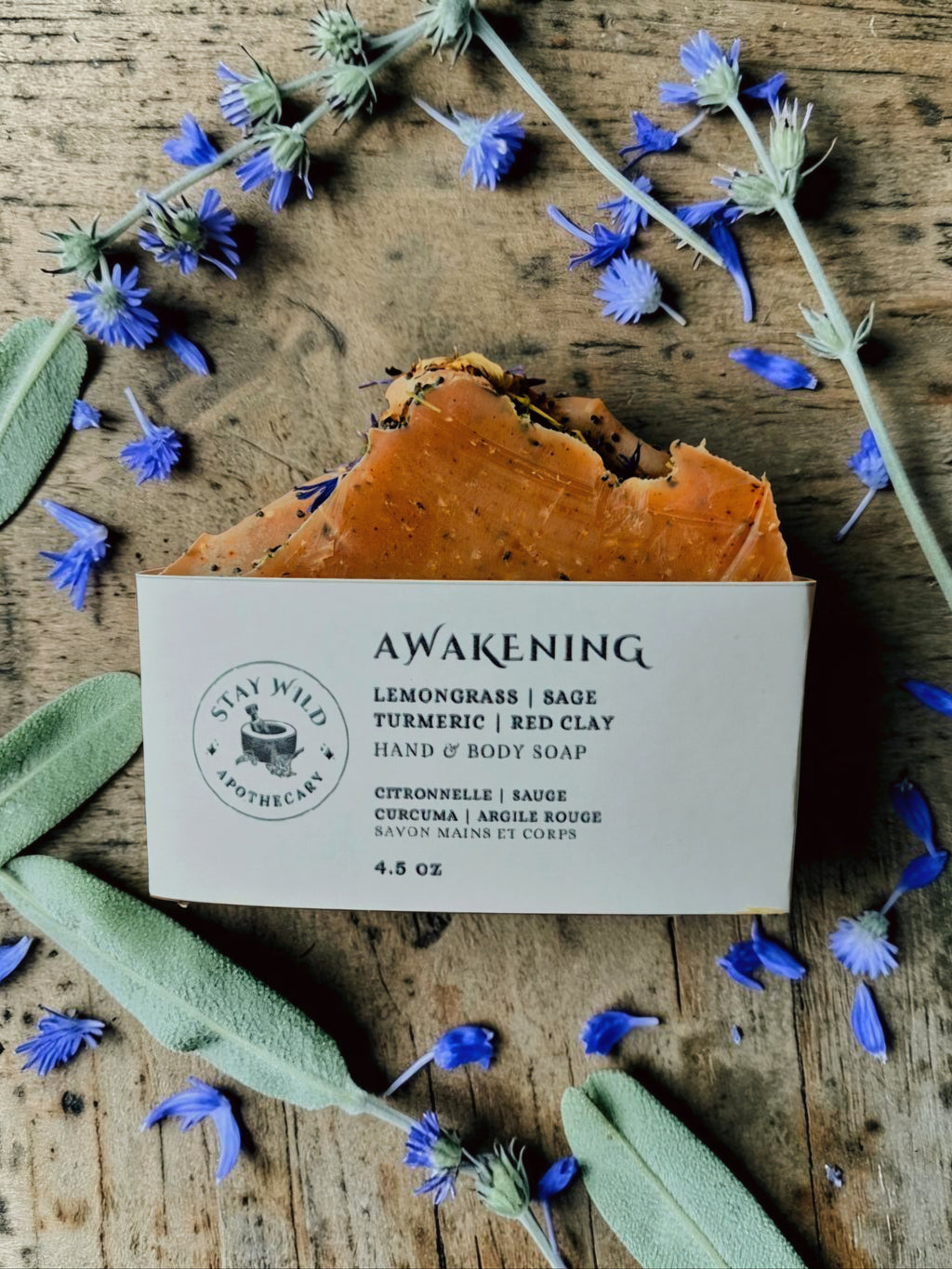 Awakening Soap (lemongrass & sage)