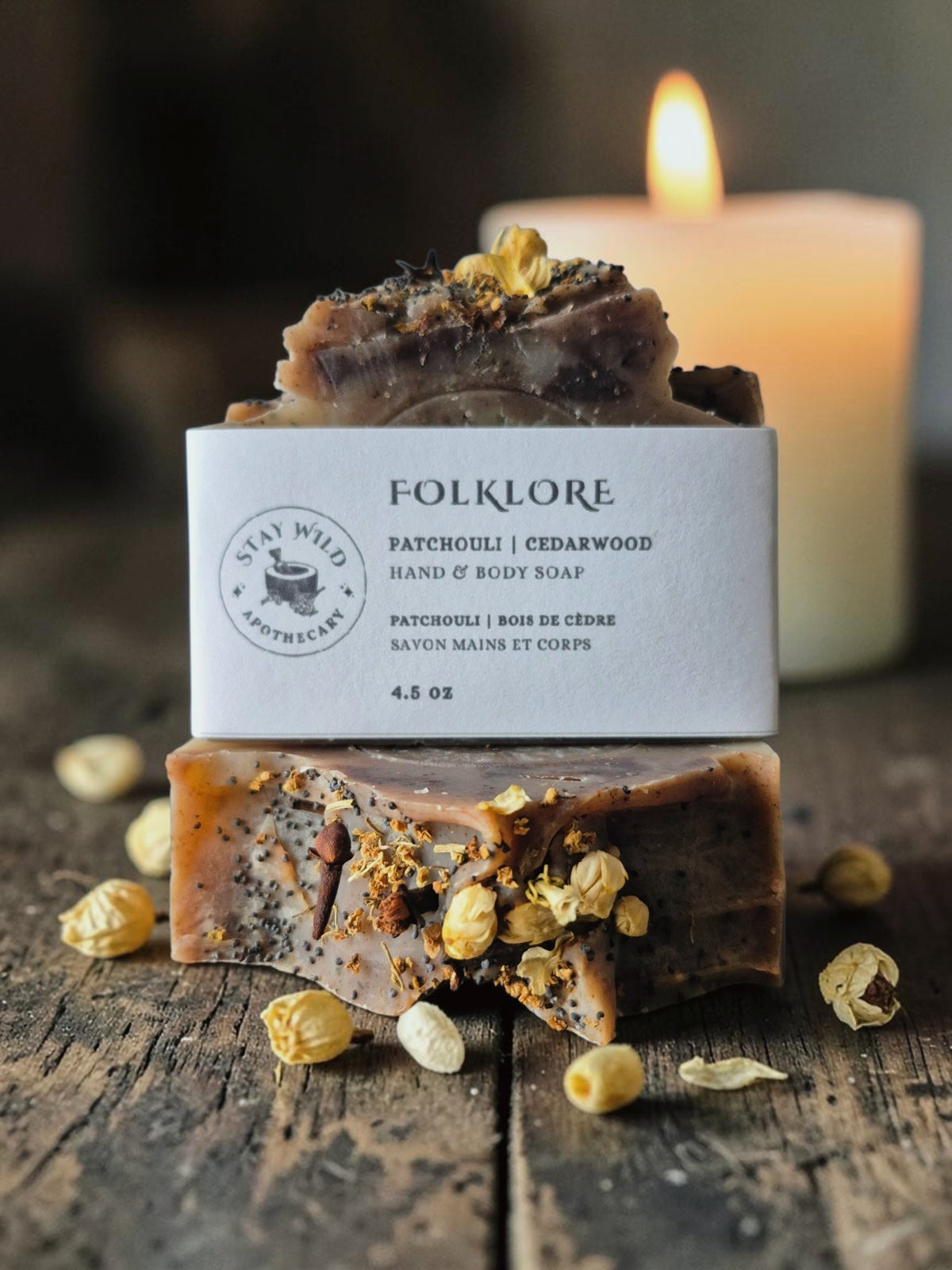 Folklore Soap Bar (patchouli & cedarwood)