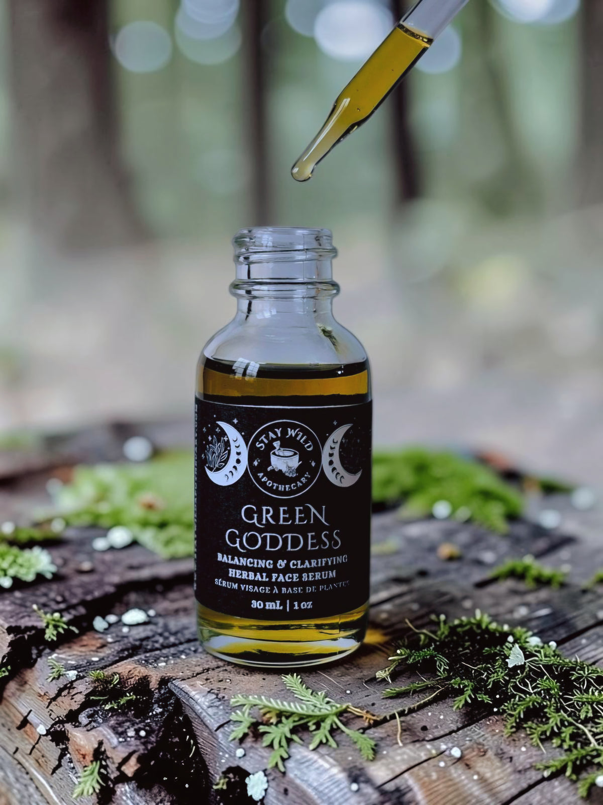 Green Goddess Clarifying Face Serum