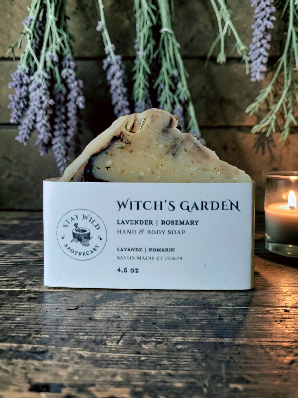 Witch's Garden Soap (lavender & rosemary)