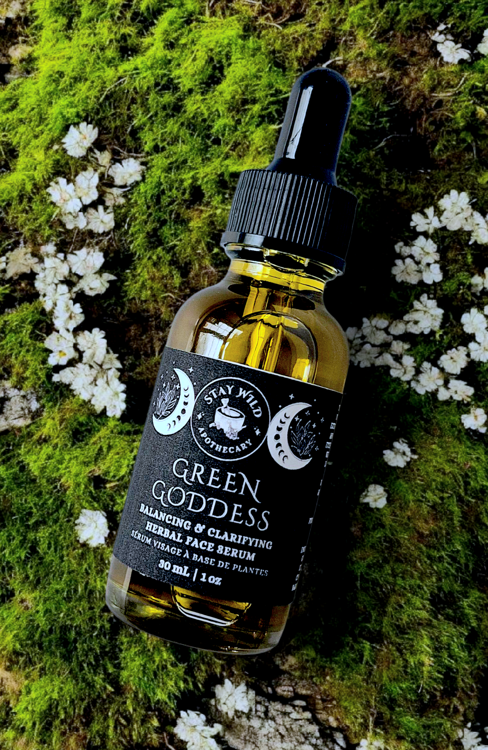 Green Goddess Herbal Face Serum